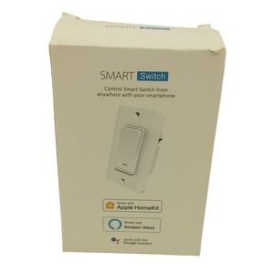 Smart Switch 2.4 Ghz WiFi Switch Supports Alexa/Goggle Assist